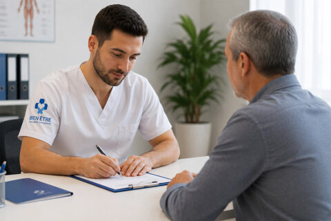 Évaluations de santé et consultations médicales